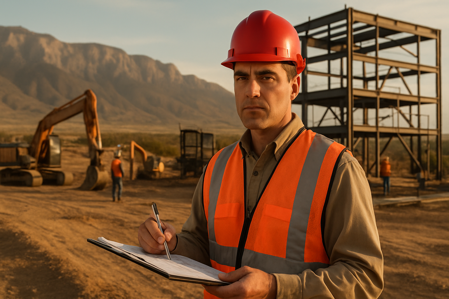 HDC project oversight at a New Mexico construction site